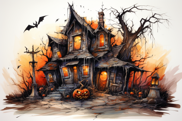 Halloween Haunted House