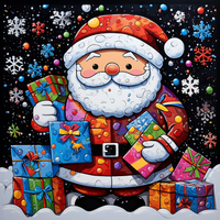 Thumbnail for Happy Santa And Gifts