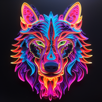 Thumbnail for Electric, Neon, Wolf