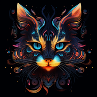 Thumbnail for Happy Glowing Kitty
