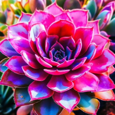 Beautiful Vibrant Succulent