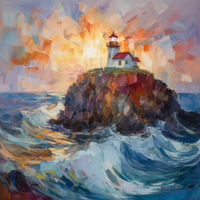 Thumbnail for Big Waves, Little Lighthouse