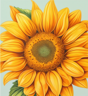Up Close Sunflower