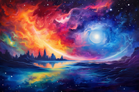 Thumbnail for Out Of This World Colorful Night Sky