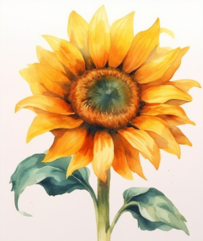 Sweet Yellow Sunflower