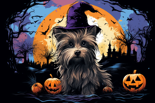 Halloween Yorkie