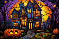 Thumbnail for Halloween Haunted House And Full Moon