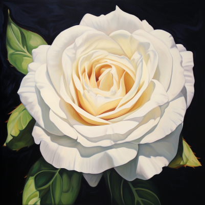 Blooming Gorgeous White Rose