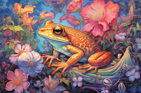 Thumbnail for Frog And Flowers