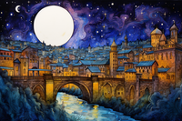 Thumbnail for Full Moon Starry Night In Rome