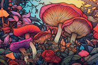 Thumbnail for Graceful Mushrooms