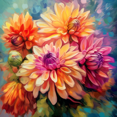 Dahlia Bouquet