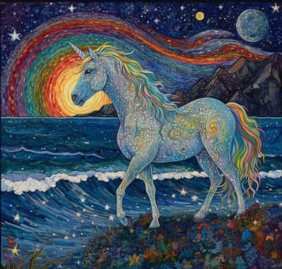 Day and Night Unicorn