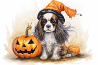 Thumbnail for Halloween King Charles Spaniel