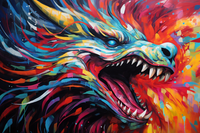 Thumbnail for Colorful Fierce Dragon