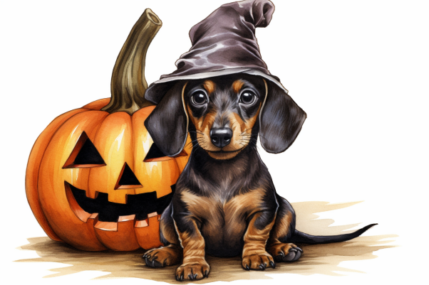 Dachshund Halloween