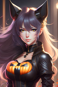 Thumbnail for Anime Black Cat Girl