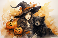 Thumbnail for Friendly Witch And Her Pup