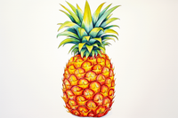 Thumbnail for Pretty Simple Pineapple  Paint by Numbers Kit