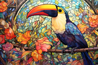 Thumbnail for Glorious Toucan And Flowers