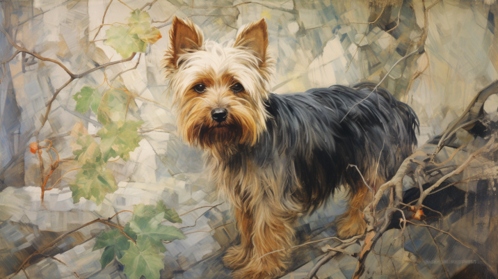 Yorkie Looking At You