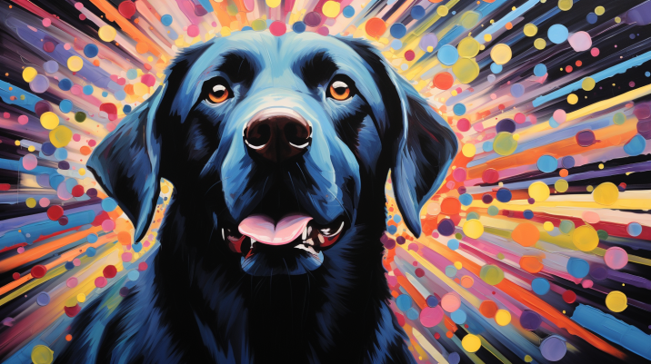 Sweet Labrador  Paint by Numbers Kit