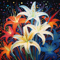 Thumbnail for Lilies Blooming In The Night