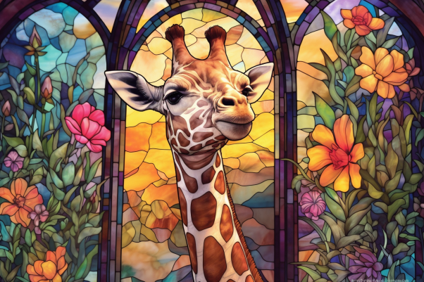 Dreaming Of A Stained Glass Giraffe