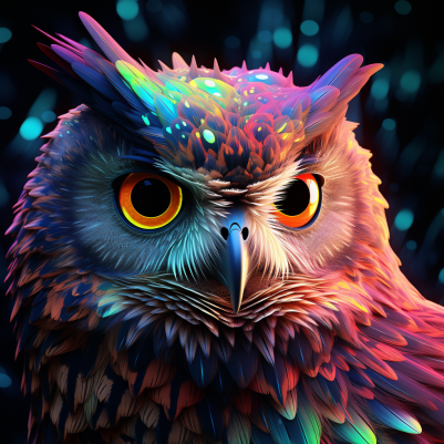 Mesmerizing Owl Closeup