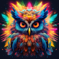 Thumbnail for Glowing Pretty Owl
