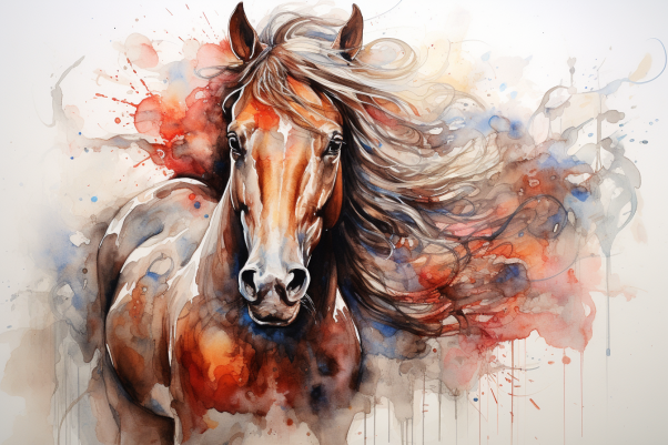 Mystical Horse  Paint by Numbers Kit