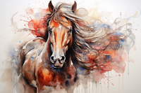 Thumbnail for Mystical Horse  Paint by Numbers Kit