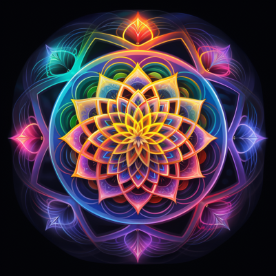 Mesmerizing Colorful Mandala