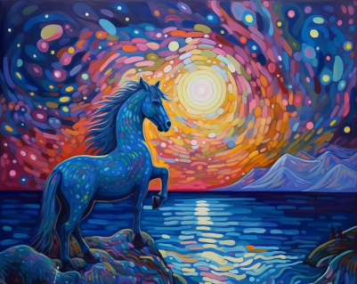 Magical Horse On a Magical Night