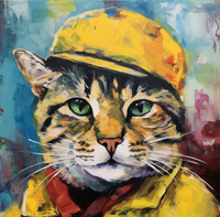 Thumbnail for Tomcat In Yellow Hat