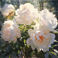 Thumbnail for White Forest Peonies