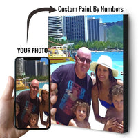 Thumbnail for Custom Paint By Numbers Personalized Photo 16X20In - 40X50Cm