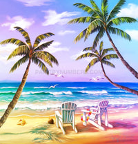 Thumbnail for Beach Times Paint By Numbers Kit