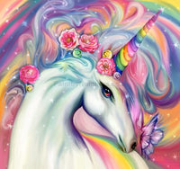 Thumbnail for Colorful Unicorn Paint By Numbers Kit