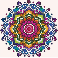 Thumbnail for Colorful Mandala Flower