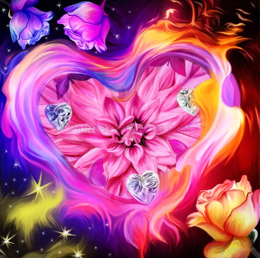 Eternal Heart Paint By Numbers Kit