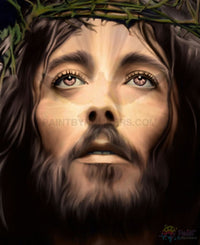 Thumbnail for Face of Jesus Compete Paint By Numbers Kit for Adults