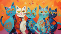 Thumbnail for Festive Cats