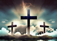 Thumbnail for Good Friday Three Crosses Paint By Numbers Kit