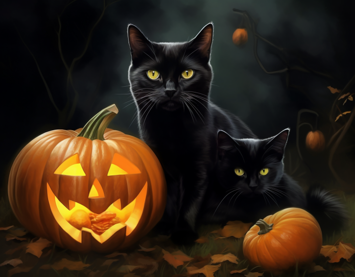 Halloween Cat Nights