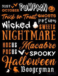 Thumbnail for Halloween Poster Paint By Numbers Kit For Adults