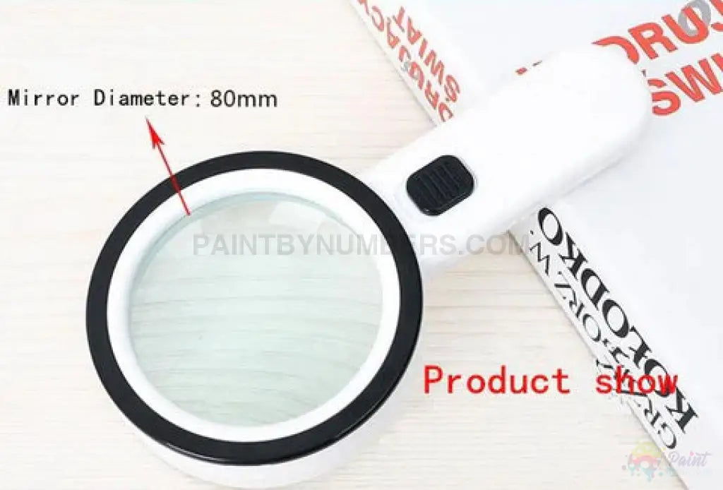 Handheld Magnifier For Paint By Numbers
