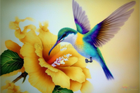 Thumbnail for Hummingbird Wings Paint By Numbers Kit