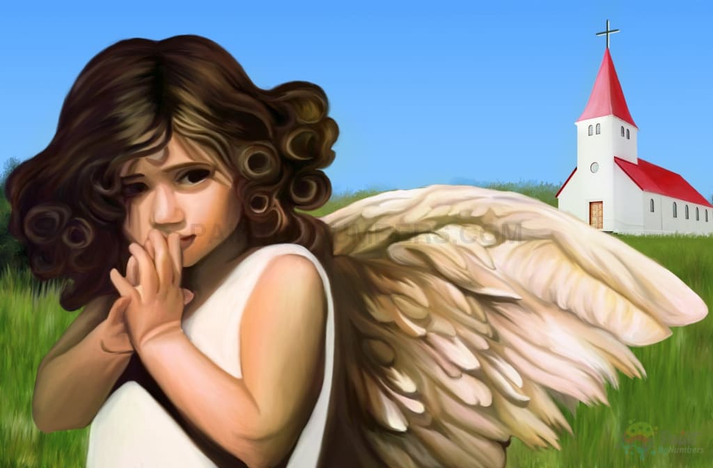 Lovely Angel Paint By Numbers Kit