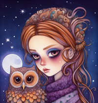Thumbnail for Owl Moonlight